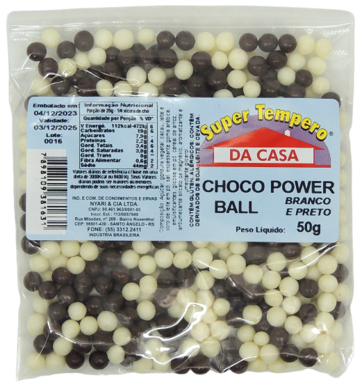 Choco Power Preto e Branco